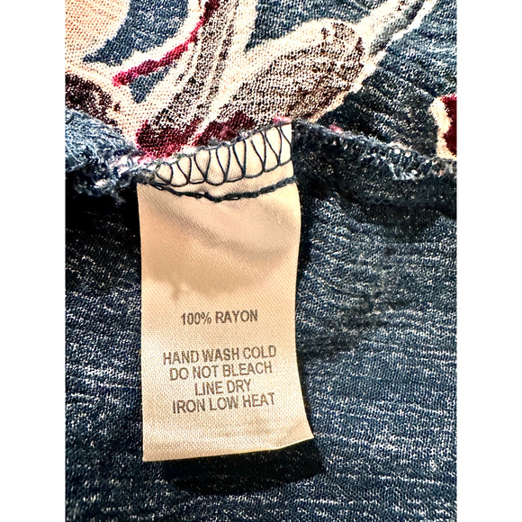 Lulus Teal Green Floral V Neck Faux Wrap Long Sleeve Romper Medium - Picture 10 of 10